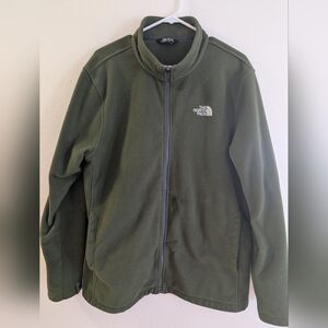 The North Face Men's Olive Fleece Jacket